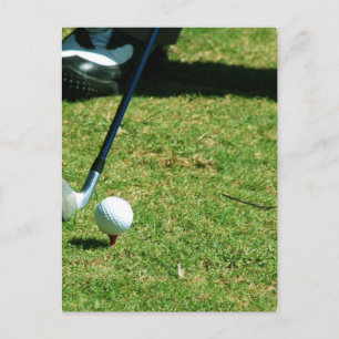 Abziehen der Postkarte