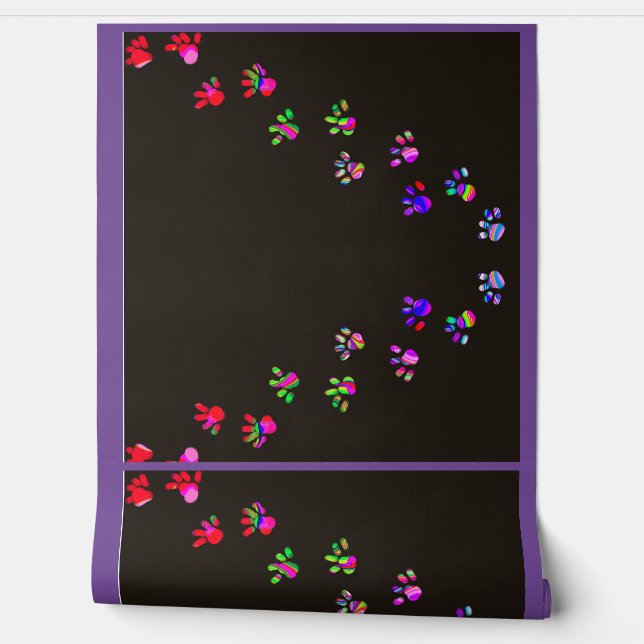 Abziehfolie 18 - Fuß Tapete (Abrollen)