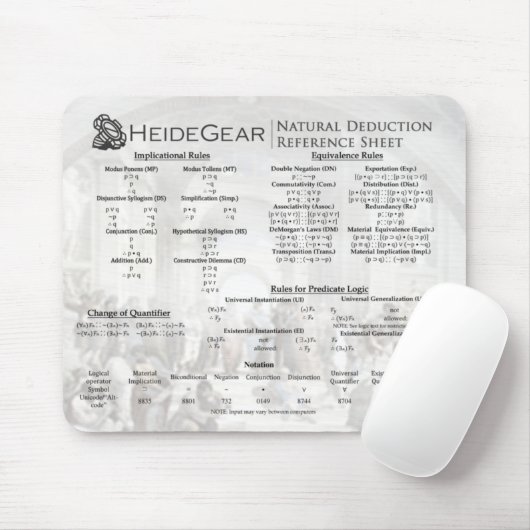 Abzug Mousepad (Mit Mouse)