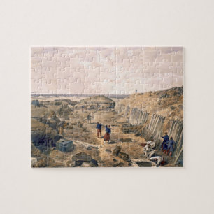 Abzugsgraben der Bastion du Mat, Platte von 'Seat Puzzle