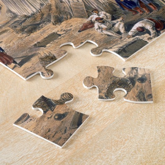 Abzugsgraben der Bastion du Mat, Platte von 'Seat Puzzle (Seite)