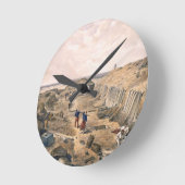 Abzugsgraben der Bastion du Mat, Platte von 'Seat Runde Wanduhr (Winkel)