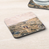 Abzugsgraben der Bastion du Mat, Platte von 'Seat Untersetzer (Linke Seite)