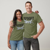 AC-130 Spooky Gunship Militärflugzeug Spooky T-Shirt (Unisex)