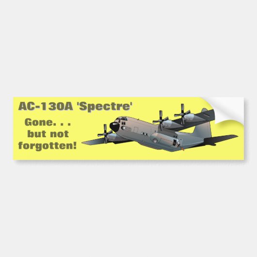 AC-130A "Specter" Autoaufkleber (Vorne)