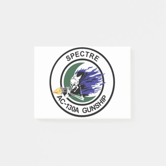 AC-130A Specter Gunship.PNG Post-it Klebezettel (Vorderseite)