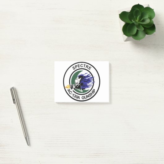 AC-130A Specter Gunship.PNG Post-it Klebezettel (Büro)