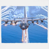 AC-130H-SPEKTER FLEECEDECKE (Vorderseite (Horizontal))