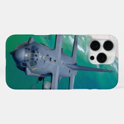 AC-130H-SPEKTER iPhone HÜLLE (Rückseite (Horizontal))
