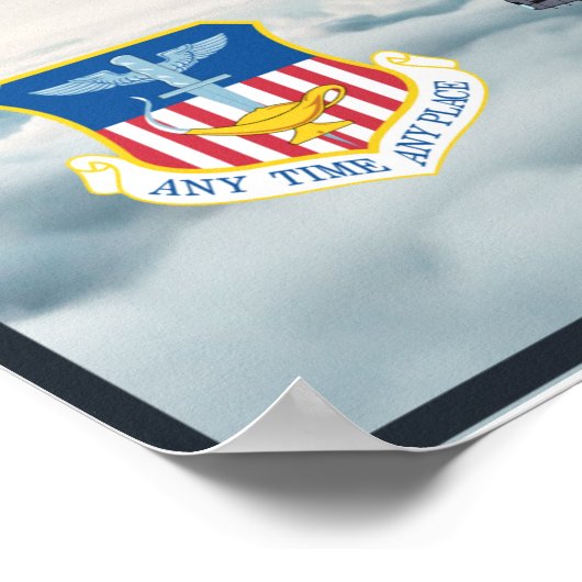 AC-130J Gunship Poster (Ecke)