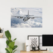 AC-130U Schiffsflugzeuge Poster (Heimbüro)