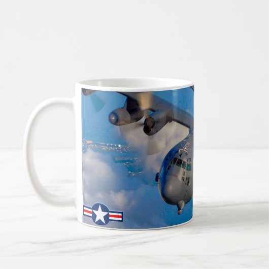 AC-130U SPOOKY GUNSHIP KAFFEETASSE (Links)