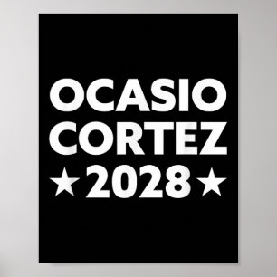 AC 2028 - Ocasio Cortez 2028 Poster