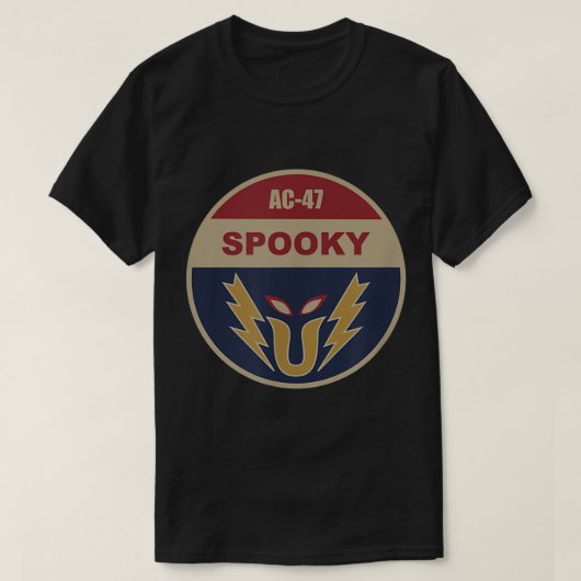 AC-47 Spooky Patch T-Shirt (Design vorne)