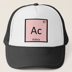 Ac - Azteca Spanisches Pferd Chemie-Element Truckerkappe