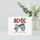 AC_DC - Kanonen Einladung (Stehend Vorderseite)