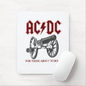 AC_DC - Kanonen Mousepad (Mit Mouse)