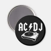 AC DJ MAGNET (Vorderseite/Rückseite)
