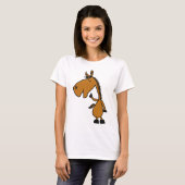 AC- Funny Horse Cartoon Shirt (Vorne ganz)