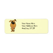 AC- Happy Hund Address Labels. (Vorne)