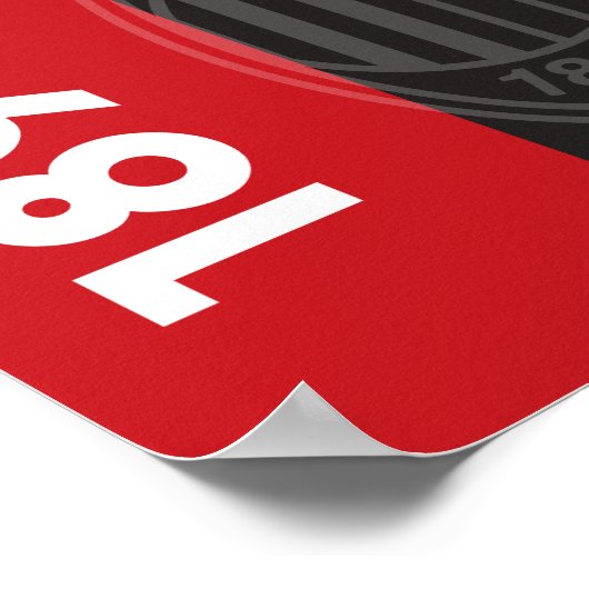 AC Mailand Poster (Ecke)