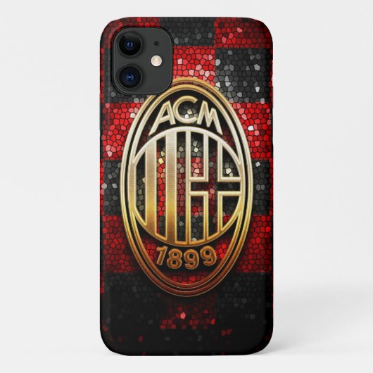 AC Milan Case-Mate iPhone Hülle (Rückseite)