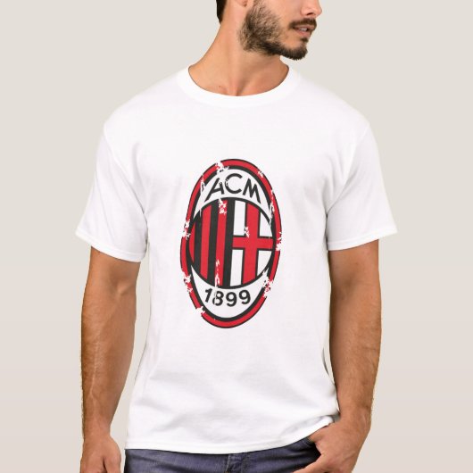 Ac milan Vintag T-Shirt (Vorderseite)