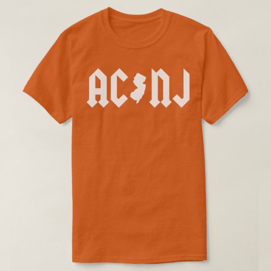 AC NJ Rocks T-Shirt (Design vorne)
