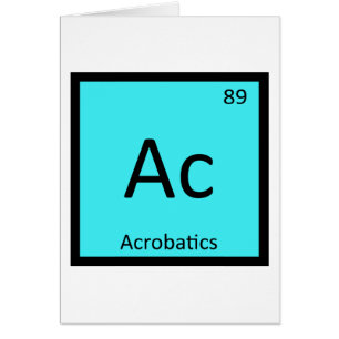 AC - Periodische Tabelle der Acrobatics Sports Che
