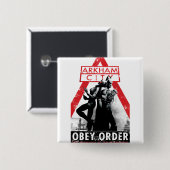 AC Propaganda - Gehorsam/zu senden ist zu überlebe Button (Vorne & Hinten)