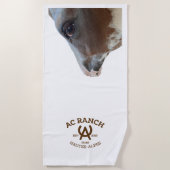 AC-Ranch-Handtuch Strandtuch (Vorderseite)