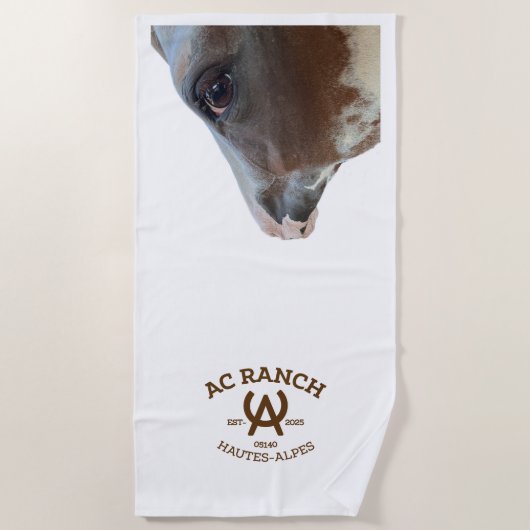 AC-Ranch-Handtuch Strandtuch (Vorderseite)