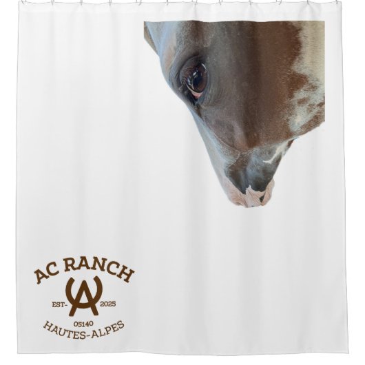 AC Ranch Shower Duschvorhang (Vorderseite)