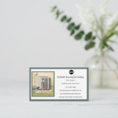 AC Unit Heizung Kühlerhauptkarte Visitenkarte (Stehend Vorderseite)