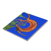 Acacia Circle Art Print Fliese (Seite)