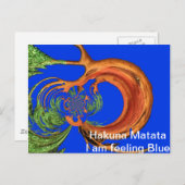 Acacia Circle Art Print Postkarte (Vorne/Hinten)