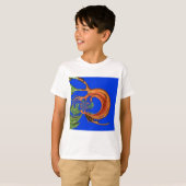 Acacia Circle Art Print T-Shirt (Vorne ganz)