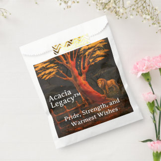 Acacia Legacy™: Gold Leaf | Luxus Afrikanischer St Geschenktütchen