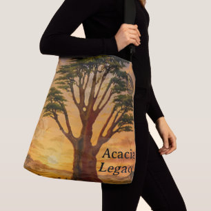Acacia Legacy™: Golden Savannah   Luxus-Natur  Tragetaschen Mit Langen Trägern