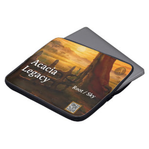 Acacia Legacy™: Great Rift Morgen Root-Sky Mara Laptopschutzhülle