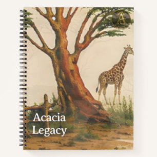 Acacia Legacy™: Ivory Savannah Sammleredition Notizblock