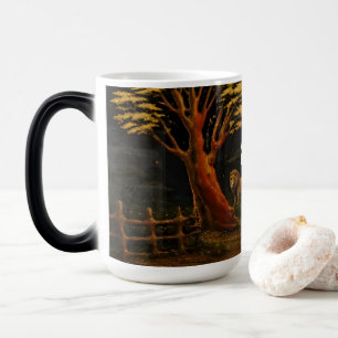 Acacia Legacy™ Lion's Watch   Feine Keramik-Kunst- Verwandlungstasse