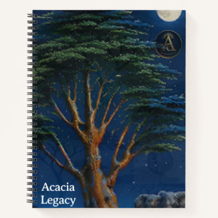 Acacia Legacy™: Mitternachtsakazie   Twilight-Koll Notizblock