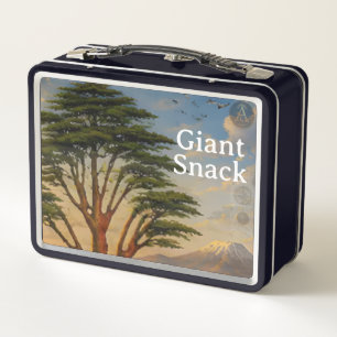 Acacia Legacy™ Panorama: Giant Snack Mara Safari Metall Brotdose