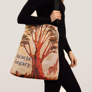 Acacia Legacy™: Signature Acacia   Premium Giraffe Tragetaschen Mit Langen Trägern
