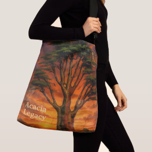 Acacia Legacy™: Sonnenaufgang-Landschaft   Zeitlos Tragetaschen Mit Langen Trägern