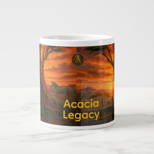 Acacia Legacy™ Sonnenuntergangshorizont Luxus-Wi Jumbo-Tasse