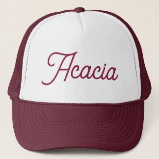 Acacia Name Hut Mädchen Klassischer benutzerdefini Truckerkappe