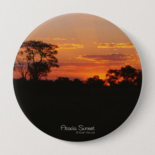 Acacia Sunset Button (Vorderseite)