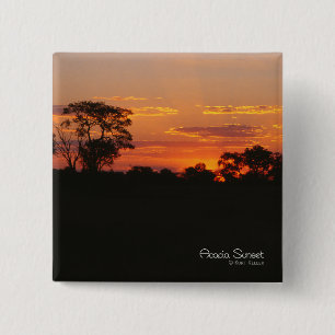 Acacia Sunset Button